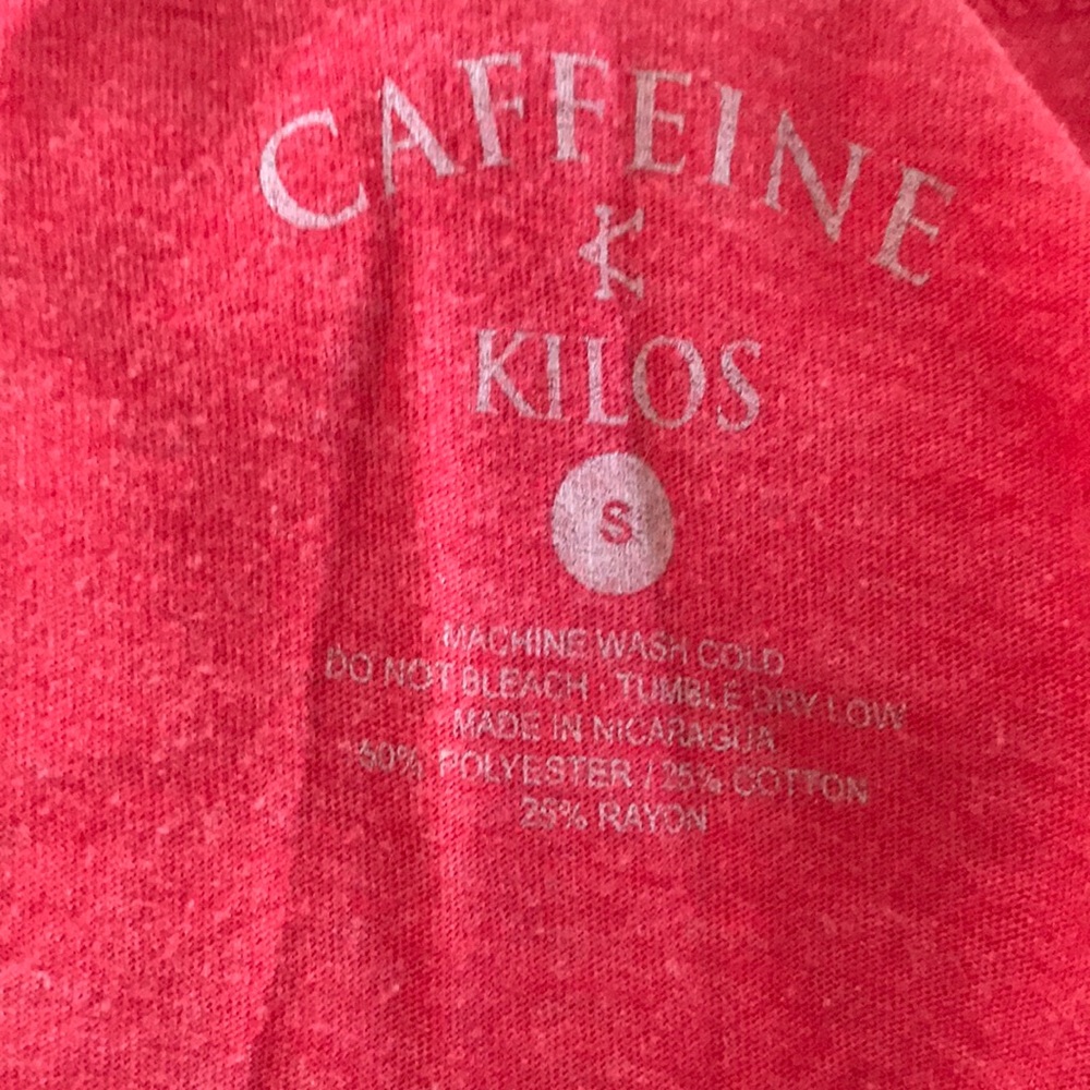 Caffeine and Kilos Racerback Tank - Picture 2 of 2